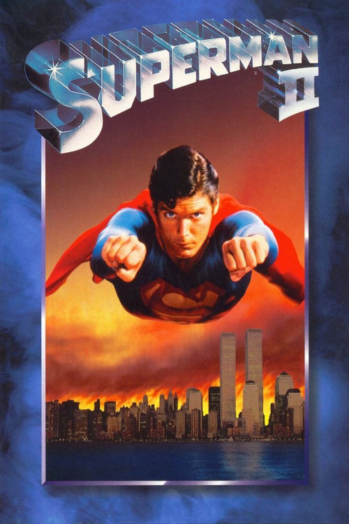 Superman Cartoon Photos ~ Superman Ii Movie Poster Posters 1981 Superhero Dvd 1980 Christopher